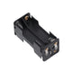 Batterilåda korg 4xR3 AAA fyrkantig svart GNI0057