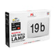 Maclean LED-lampa, husnummer, med skymningssensor, vit, max 10 W, IP65, neutral färg (4000 K), max 1000 lm, MCE292 W