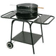 Master Grill & Party med 2 hyllor och hjul, tillverkad av stål. Modell MG906.