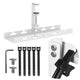 Maclean kabelhanterare under skrivbord, maxbelastning 5 kg, vit, MC-105 W