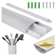 Maclean kabelskyddslist i aluminium, 62x20x750mm, silver, MC-814 S