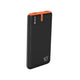 Tracer Powerbank, 10000 mAh, svart och orange, USB C, 2A, EnerGo