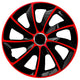 NRM Stig Extra 15'' universal navkapsel svart/röd1 del