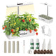 GreenBlue Intelligent odlingssystem för inomhusväxter, SMART kruka, 4L kapacitet, för 12 växter, fullspektrum LED, GB133