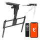 Maclean elektrisk TV-fäste för takmontering, kompatibel med Tuya, max. VESA 800x400, för TV-apparater på 43–86 tum, max. 55 kg, MC-176 T