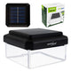 GreenBlue solcellsdriven LED-stolplampa, 80x80 mm, kuplock, 3200 K, GB127 WW