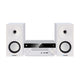 Blaupunkt mikrotorn, effekt 150 W, FM-radio, AUX-uttag och USB-anslutning, Bluetooth, HDMI-ingång, klocka med alarm, LED-display, färg vit, MS30.02BT