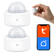 Trådlös rörelsesensor Zigbee Tuya GreenBlue, Android/iOS, CR2450 DC 3,0 V, detekteringsvinkel 120° / upp till 8 m, GB740, 2 stycken