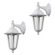 Utomhuslampa Velence Rabalux 8201, vit, E27, max 60 W, klassisk stil, 2 st