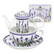 Teservis ”Lavendel”, kopp och tekanna (tea for one) Queen Isabell