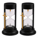 Solcellsdriven gravljus, Evighetens timglas, LED 0,08 W, drifttid 20 000 timmar, maxljusstyrka 3 lm, 77199, Znicz-lux, 2 stycken