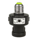 Maclean E27-lamphållare, 100W, med skymningssensor, timer, MCE21B