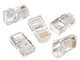 Högkvalitativa RJ45 8P8C 5e kabelpluggar Maclean MCTV-663 - 100 st.