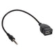 Maclean MCTV-693 Kontaktadapteruttag USB-uttag OTG CABLE WIRE JACK 3.5mm AUX