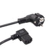 Kabel, strömförsörjningskabel 1,5M EU-kontakt Maclean MCTV-802