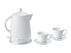 Keramisk vattenkokare med koppar Concept RK-0040 1,5L 1500W