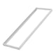 Maclean Energy MCE542 Aluminium ytoram för 1195x295mm LED-takpaneler, höjd 5cm