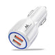 QC 3.0 Maclean Energy MCE478 W billaddare - vit Qualcomm Quick Charge QC 3.0 - 5V / 3A, 9V / 1.8A, 12V / 1.6A och 5V / 3.1A uttag