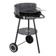 Master Grill MG912 Rund Grill På Hjul Kolgrill Stående Trädgårdsgrill Med Lägre Hylla Ø40 cm