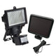 Maclean MCE442 Solar LED-Lampa Med Rörelsesensor Strålkastare Solar Vägglampa Skymning Sensor Solar Ljus IP44 6W 360 Lumen 6000K