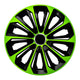 Kapsyler 16'' NRM EXTRA STRONG GRÖN SVART grön-svart 4 st