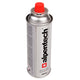 Alpentech gaspatron 380 ml, certifikat: Pi 0875, uppfyller standarden EN 521, butan, driftsområde -5 °C till +40 °C, IK300