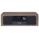Blaupunkt Microsystem Med Bluetooth HDMI ARC 50 W RMS (2 x 25 W) FM-Radio CD-Spelare LED-Display AUX Fjärrkontroll Träskåp