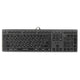 A4tech FX60H QWERTY Speltangentbord 12 Multimedianavigeringsknappar 2 USB Plug & Play-Portar USB-Kontakt Trådbunden Kabellängd 1,5 m (Vit Bakgrundsbelysning)