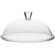 Pasabahce Patisserie Glass Plate with Glass Dome, 32 cm. Elevate your presentation with this elegant combination of glassware.