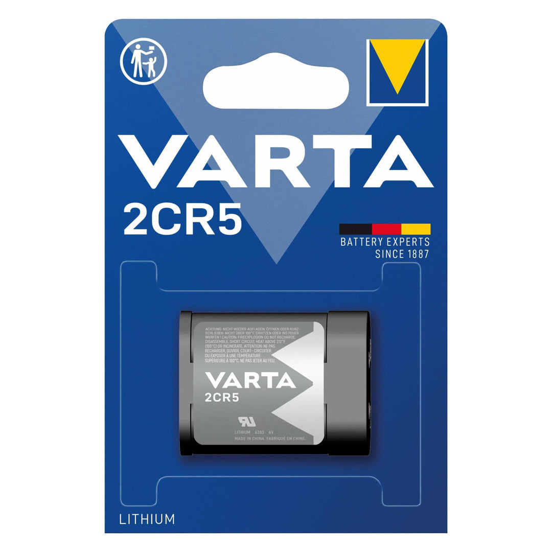 Varta 2CR5 6V litiumbatteri för kameror