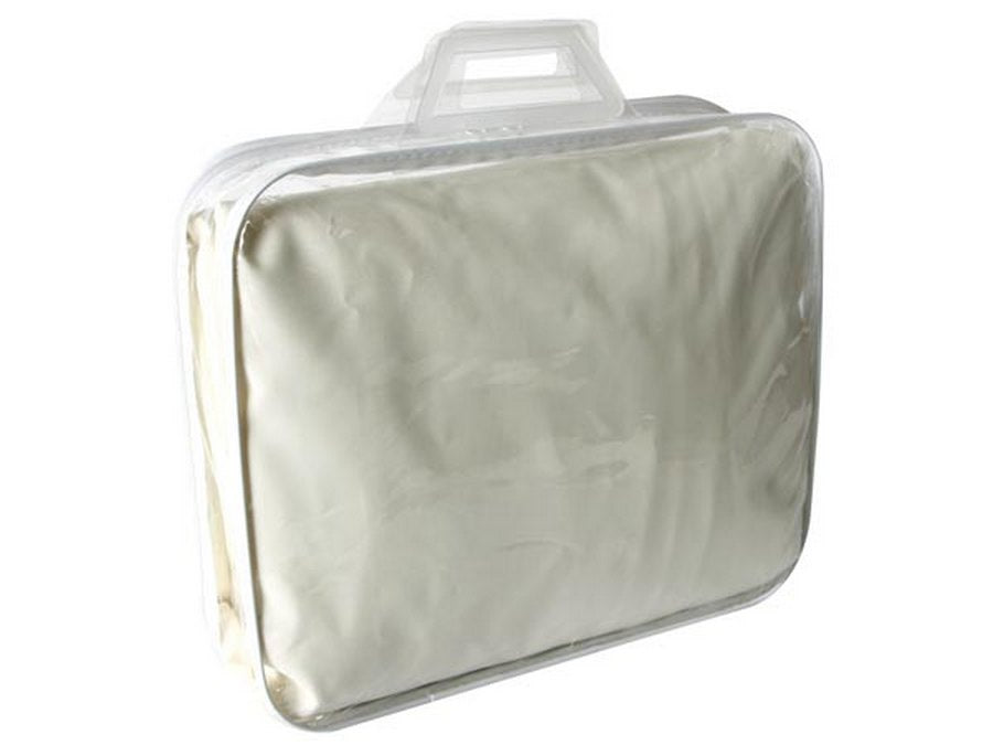 UV-öppning trädgårdssegel 3,6 m triangel Perel creme