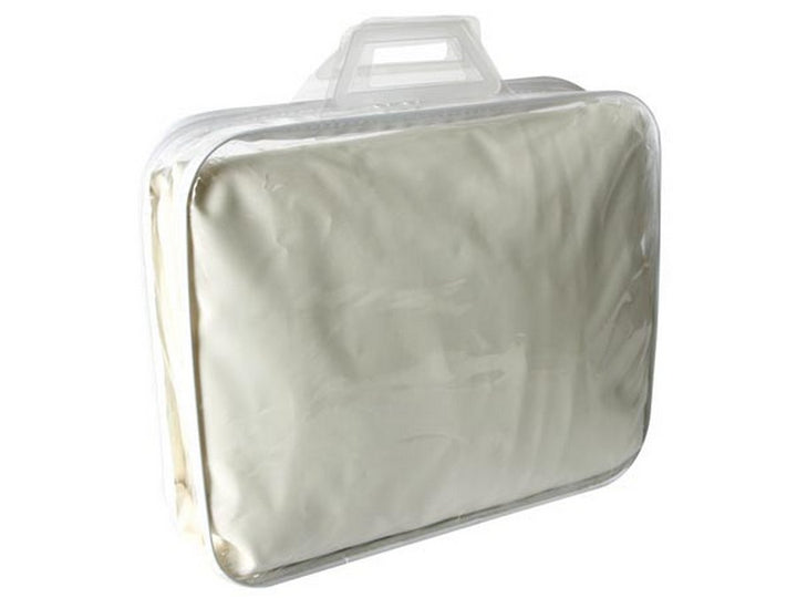 UV-öppning trädgårdssegel 3,6 m triangel Perel creme