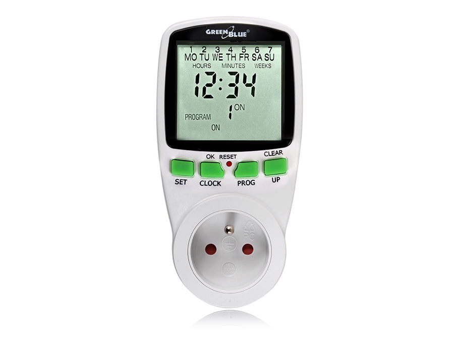 Digital timer 16 program/ max 240 program GreenBlue GB105