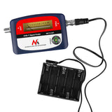 DVB-T TV-mätare Maclean MCTV-627, väska, kabel 25cm F-F