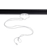 Maclean-projektionsduk, auto-lock, mattvit, vägg- eller takmontering, 100 tum, 4:3, 200 x 150 cm, MC-594