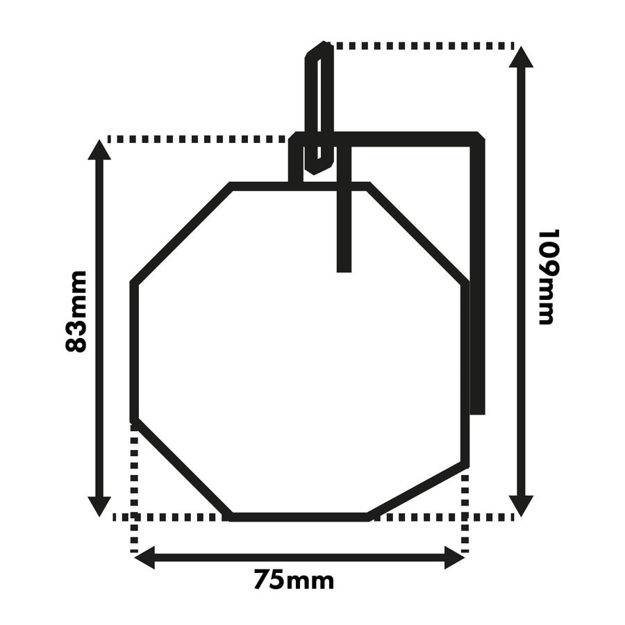 Maclean-projektionsduk, auto-lock, mattvit, vägg- eller takmontering, 100 tum, 4:3, 200 x 150 cm, MC-594