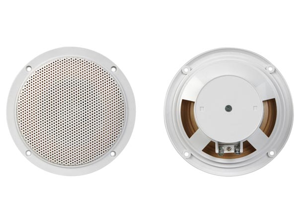 Velleman högtalare, tak, 5", 80W, 8Ohm vattentät, 2 st, VDSWPS5N