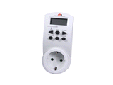 Maclean digital timer, f. slump, timer, 10 prog, max 156 program, tyskt uttag, 3600W, MCE05G