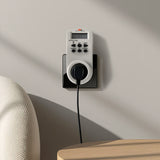 Maclean digital timer, f. slump, timer, 10 prog, max 156 program, tyskt uttag, 3600W, MCE05G