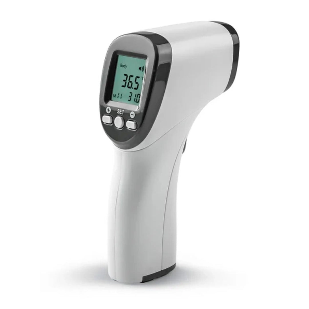 Tech-Med beröringsfri termometer, LCD-display, minne för 32 resultat, TM-F03BB