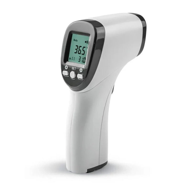 Tech-Med beröringsfri termometer, LCD-display, minne för 32 resultat, TM-F03BB