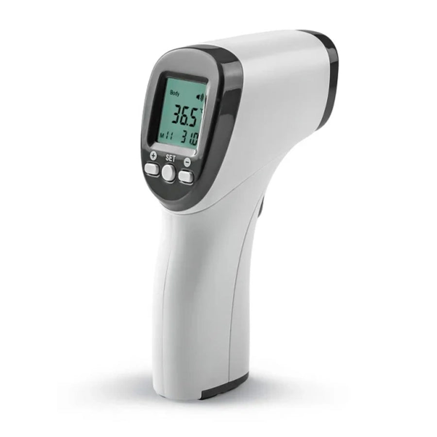 Tech-Med beröringsfri termometer, LCD-display, minne för 32 resultat, TM-F03BB