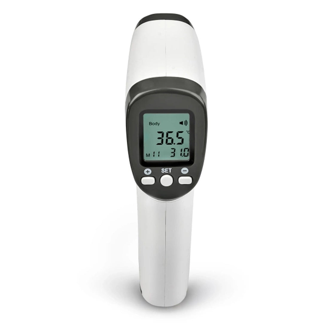 Tech-Med beröringsfri termometer, LCD-display, minne för 32 resultat, TM-F03BB