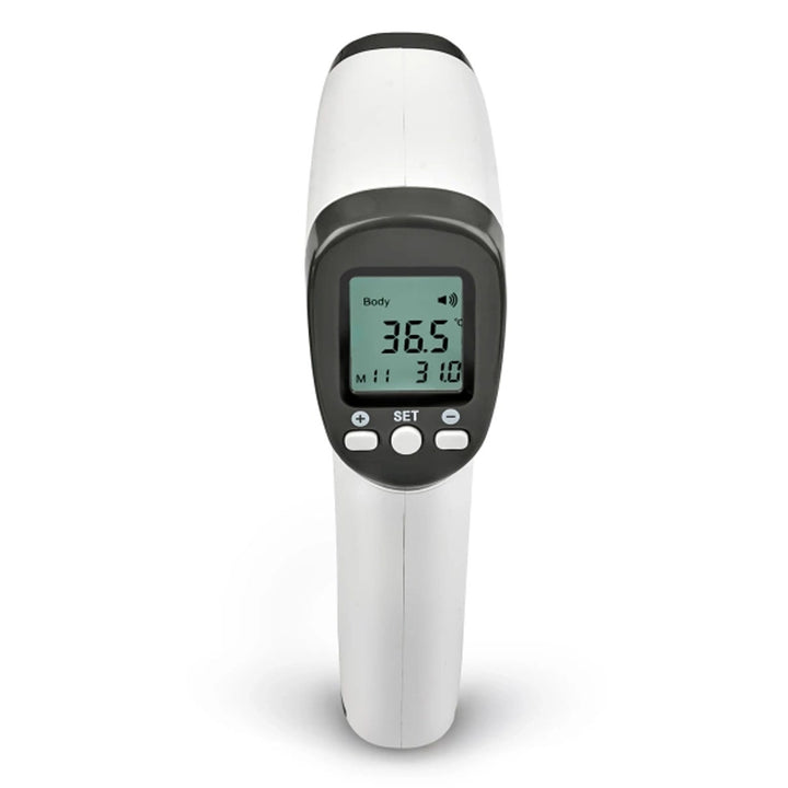 Tech-Med beröringsfri termometer, LCD-display, minne för 32 resultat, TM-F03BB