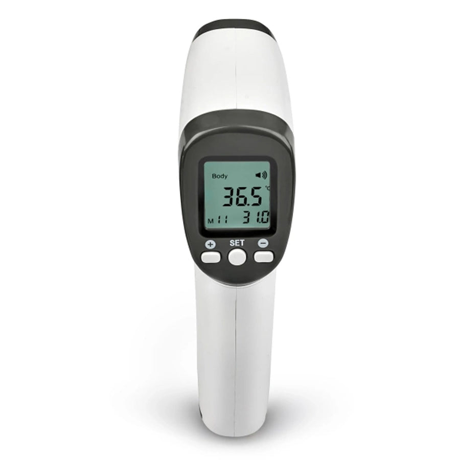 Tech-Med beröringsfri termometer, LCD-display, minne för 32 resultat, TM-F03BB