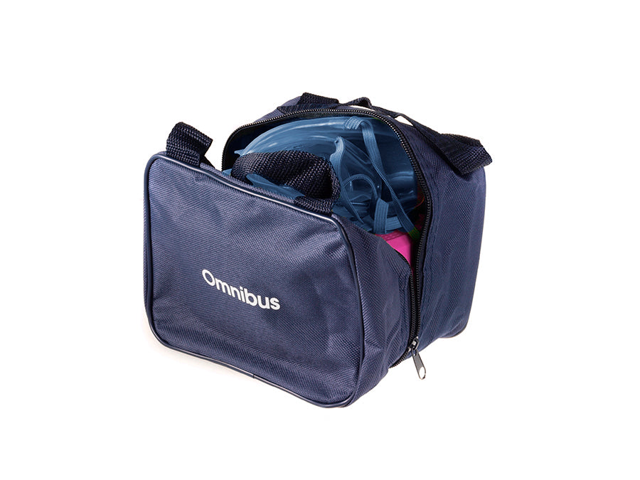 Inhalator med kolvkompressor BR-CN116B Omnibus rosa