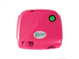 Inhalator med kolvkompressor BR-CN116B Omnibus rosa