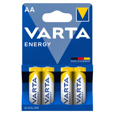4 st R-06 LR06 AA 1,5 V Varta Energy alkaliska batterier
