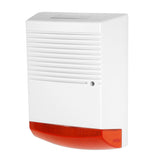DC3300 solar dummy alarm siren stor professionell LARMSIREN