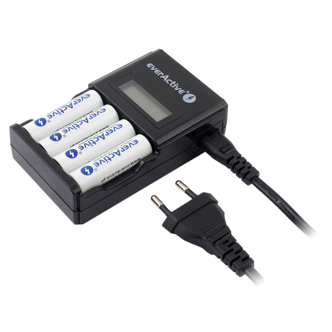 NC450 AA/AAA R3 R6 EverActive batteriladdare